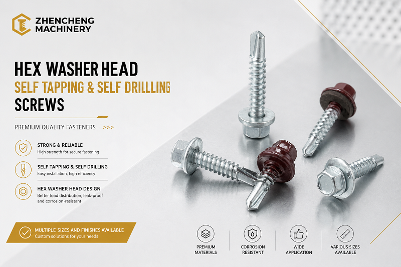 Hex Washer Head Durability How Does 410-Grade Stainless Steel Compare to Carbon Steel
